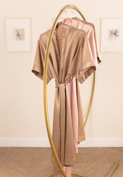 Шелковый халат-кимоно Ayris Silk
